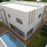 A vendre deux villas jumelés avec piscine