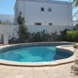 A louer villa sur deux niveaux avec piscine à La Marsa